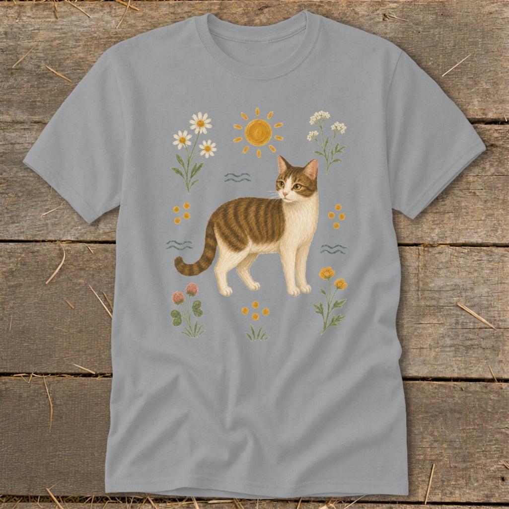 Folk Art Cat Classic Tee