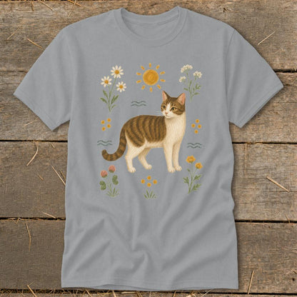Folk Art Cat Classic Tee
