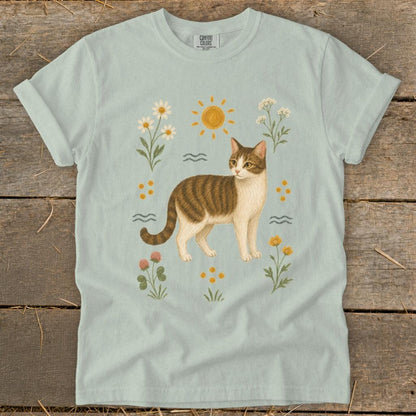 Folk Art Cat Signature Tee