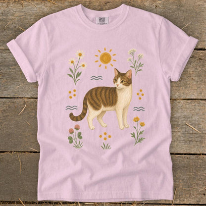 Folk Art Cat Signature Tee