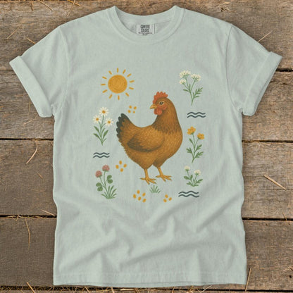 Folk Art Chicken Signature Tee
