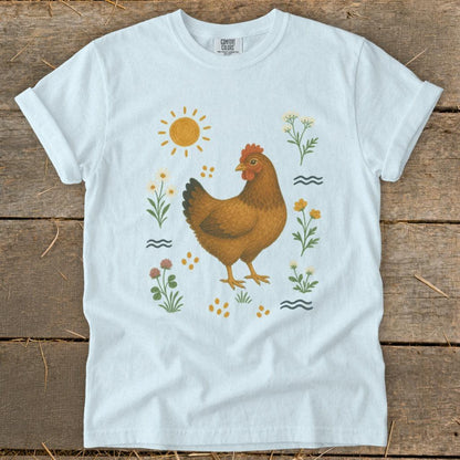Folk Art Chicken Signature Tee