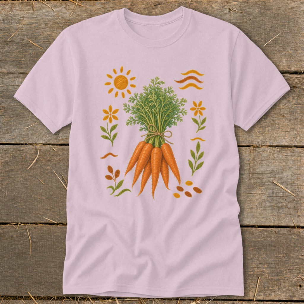 Folk Art Carrots Classic Tee