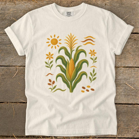 Folk Art Corn Signature Tee
