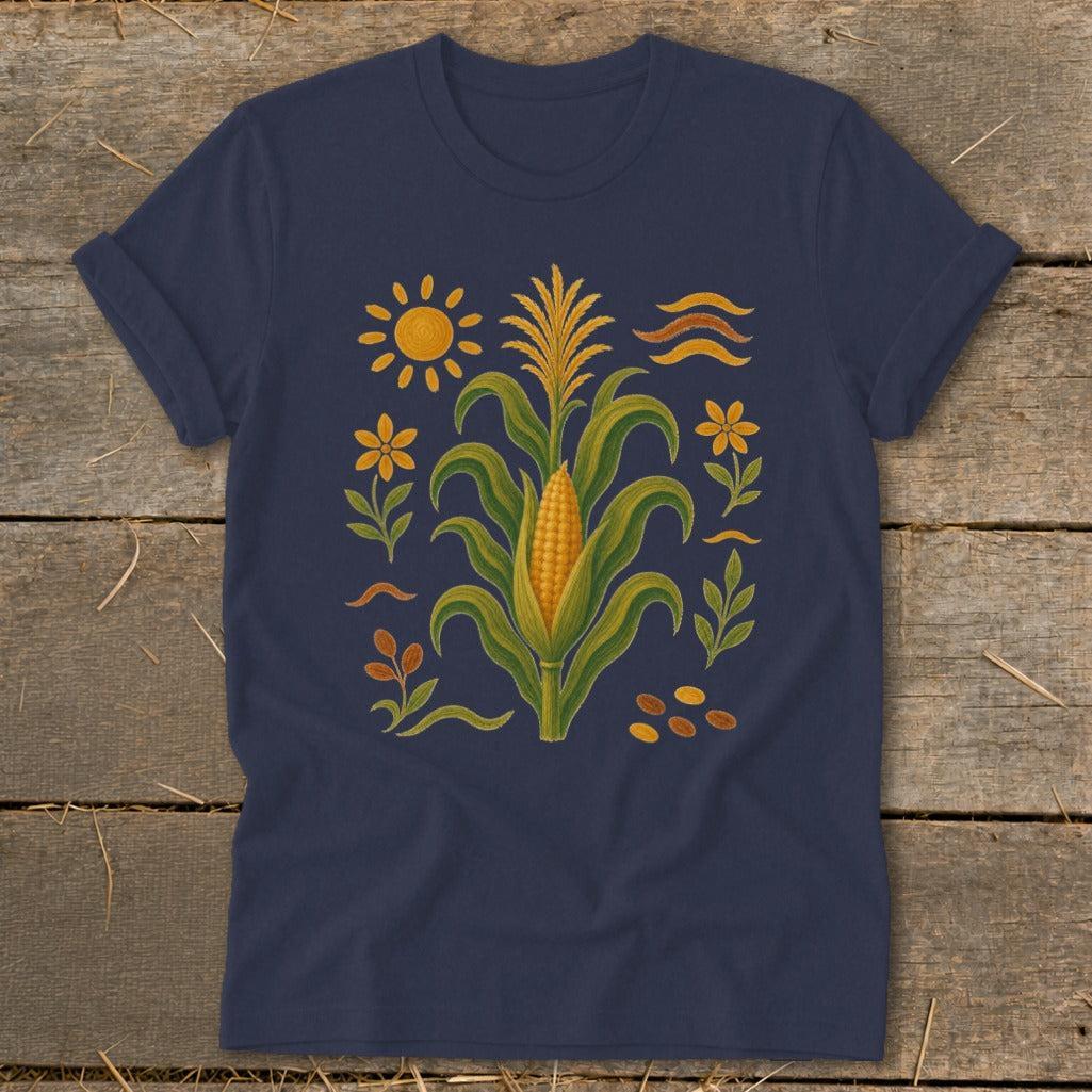Folk Art Corn Softstyle Tee