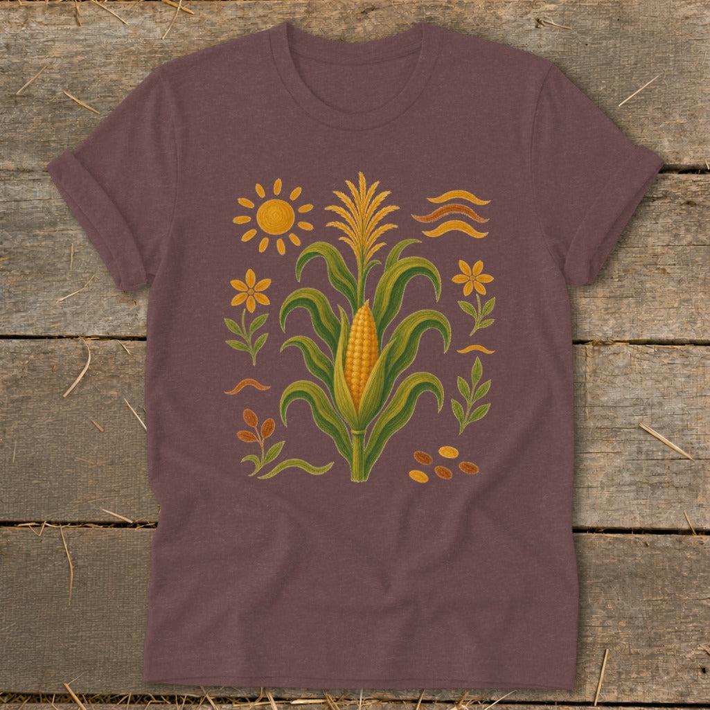 Folk Art Corn Softstyle Tee