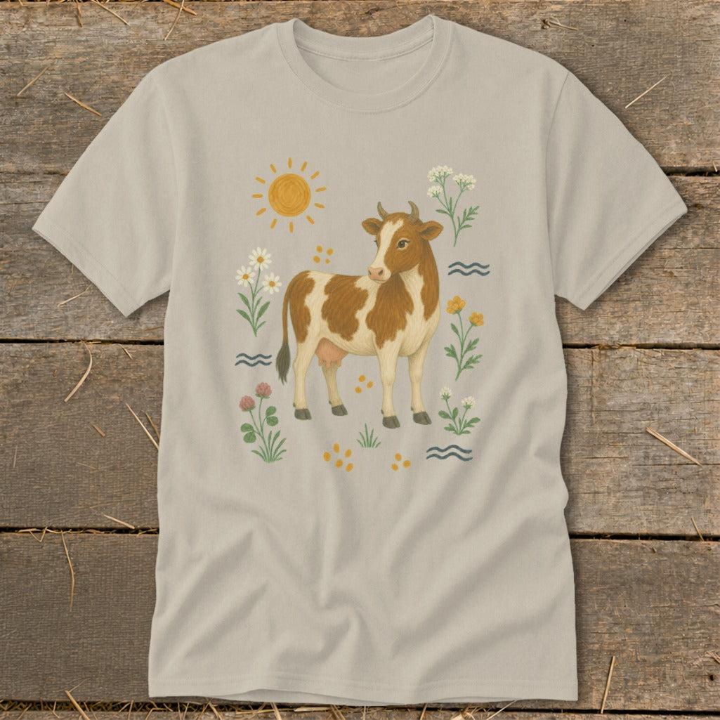 Folk Art Cow Classic Tee