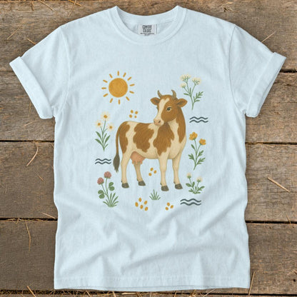 Folk Art Cow Signature Tee