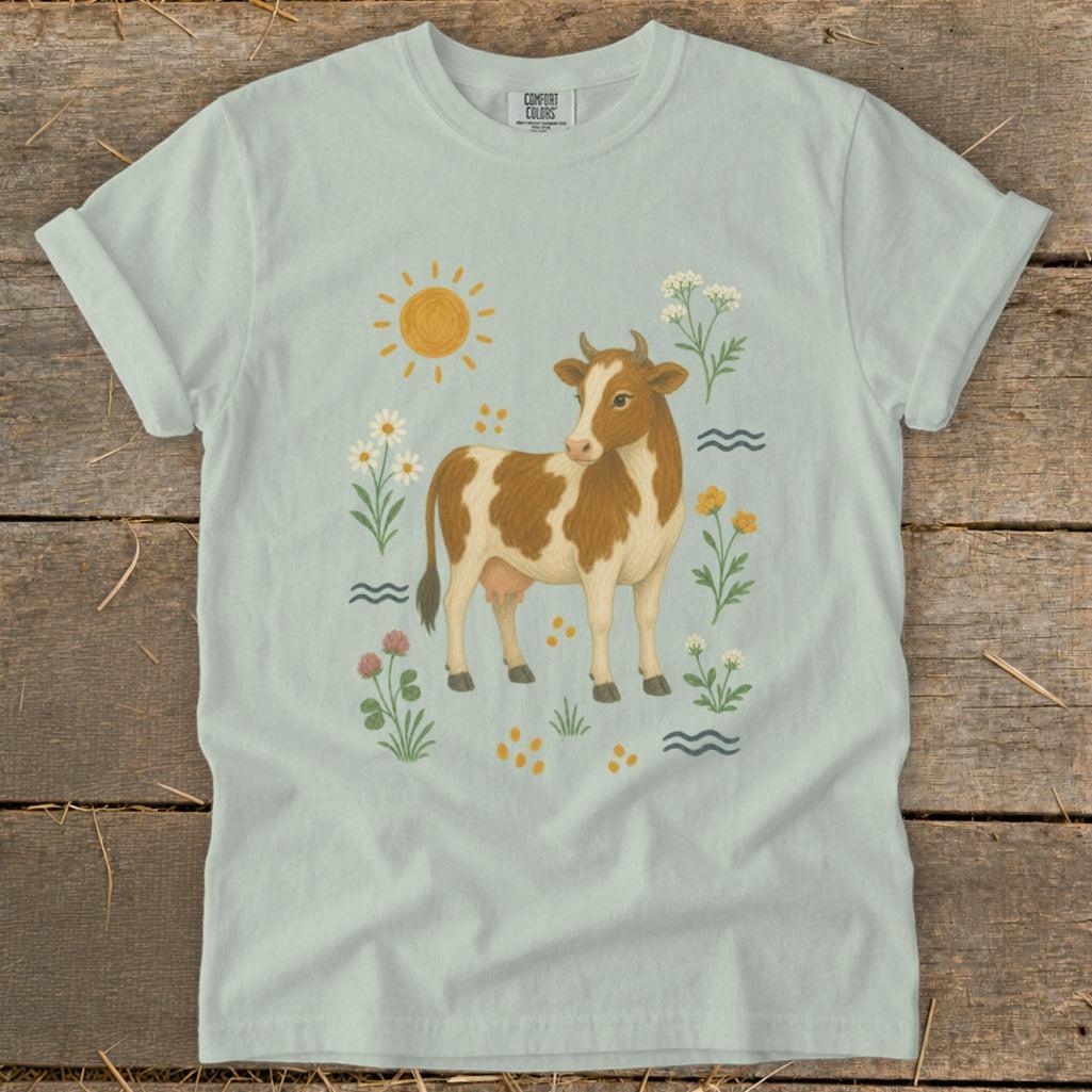 Folk Art Cow Signature Tee