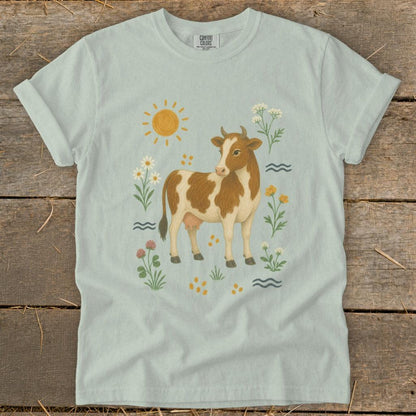 Folk Art Cow Signature Tee