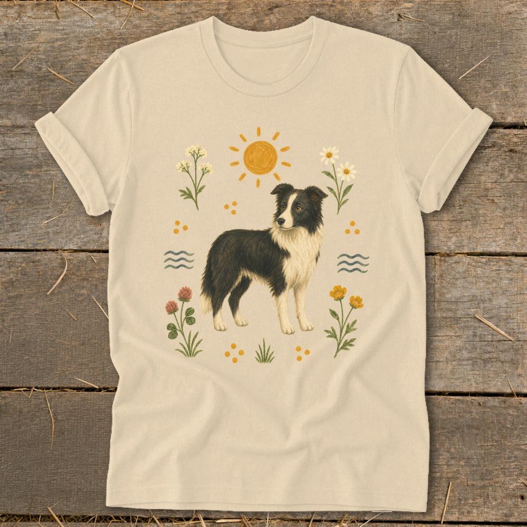 Folk Art Dog Softstyle Tee