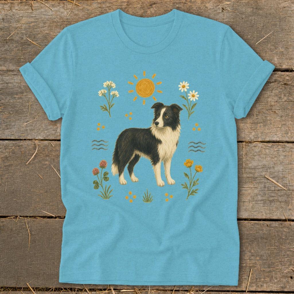 Folk Art Dog Softstyle Tee