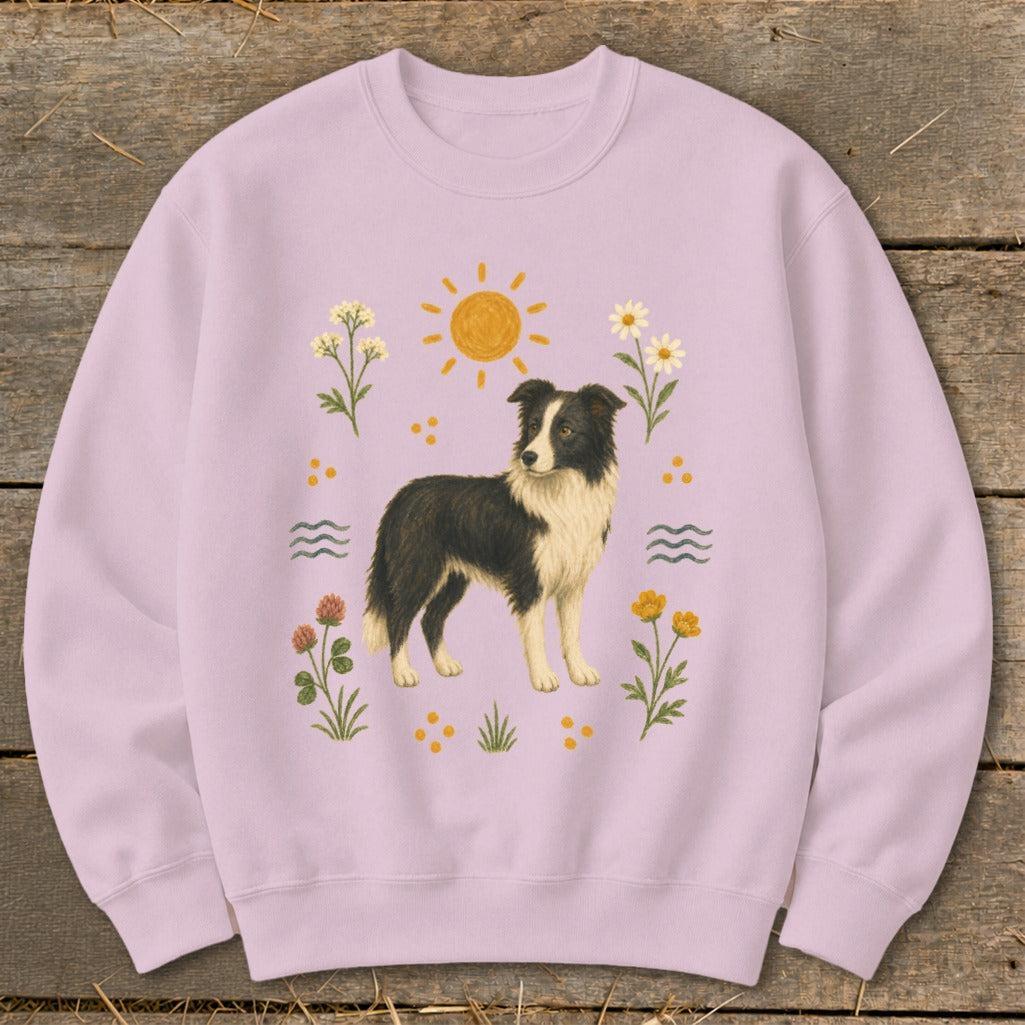 Folk Art Dog Sweatshirt