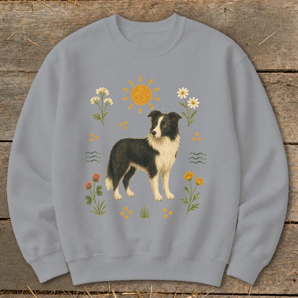 Folk Art Dog Sweatshirt