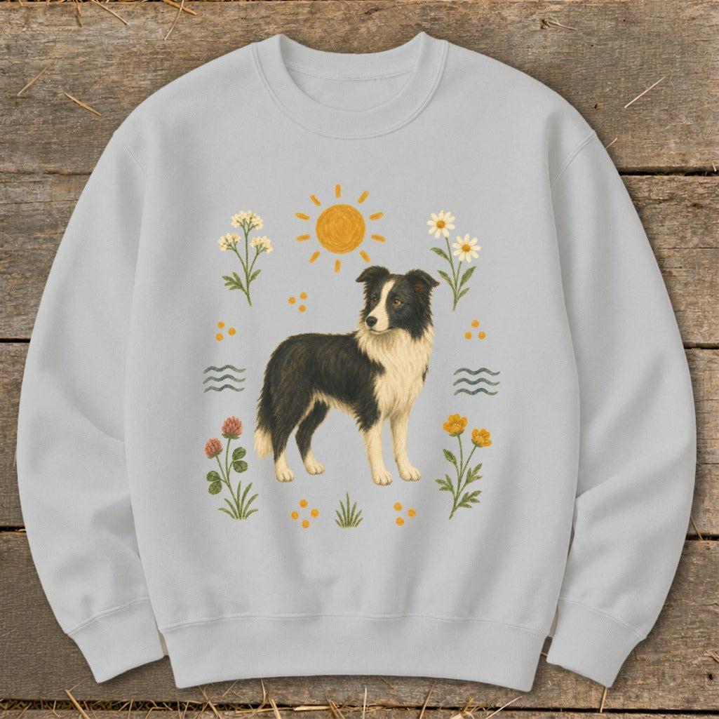Folk Art Dog Sweatshirt