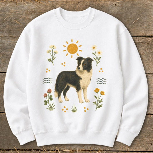 Folk Art Dog Sweatshirt