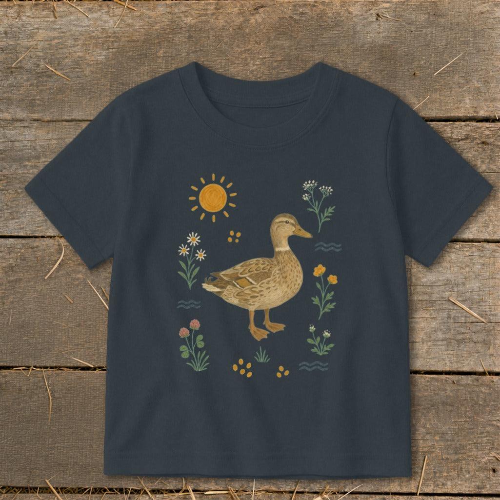 Folk Art Duck Toddler Tee