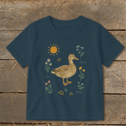 Folk Art Duck Toddler Tee
