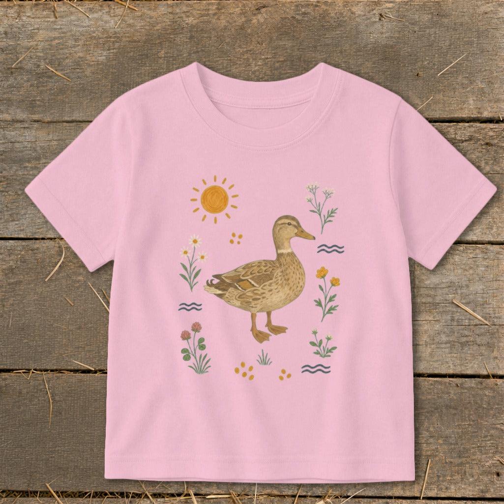 Folk Art Duck Toddler Tee