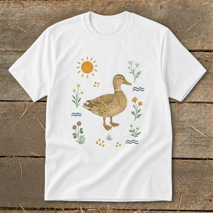 Folk Art Duck Youth Tee