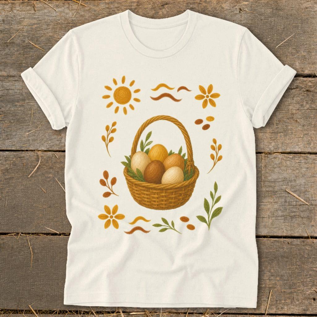 Folk Art Eggs Softstyle Tee
