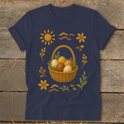 Folk Art Eggs Softstyle Tee