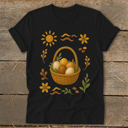 Folk Art Eggs Softstyle Tee