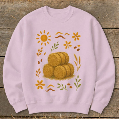 Folk Art Hay Sweatshirt