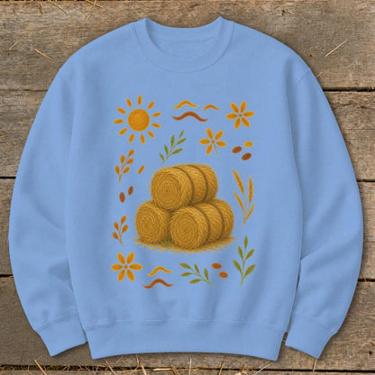 Folk Art Hay Sweatshirt