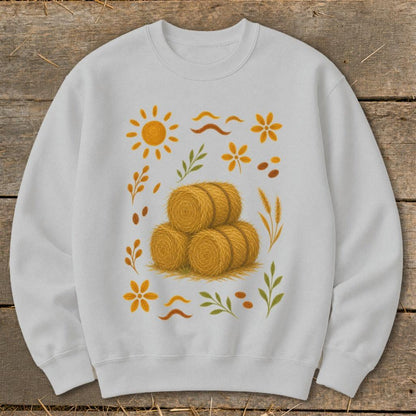 Folk Art Hay Sweatshirt