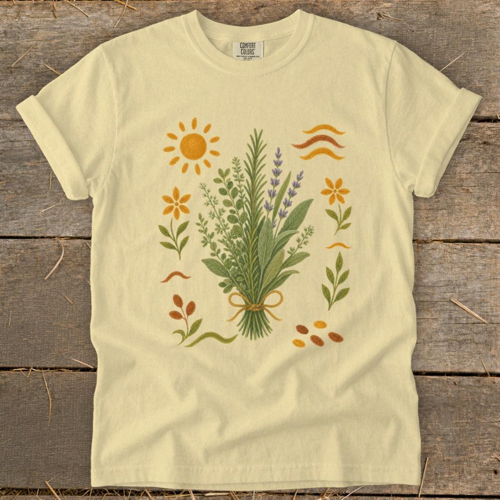 Folk Art Herbs Signature Tee