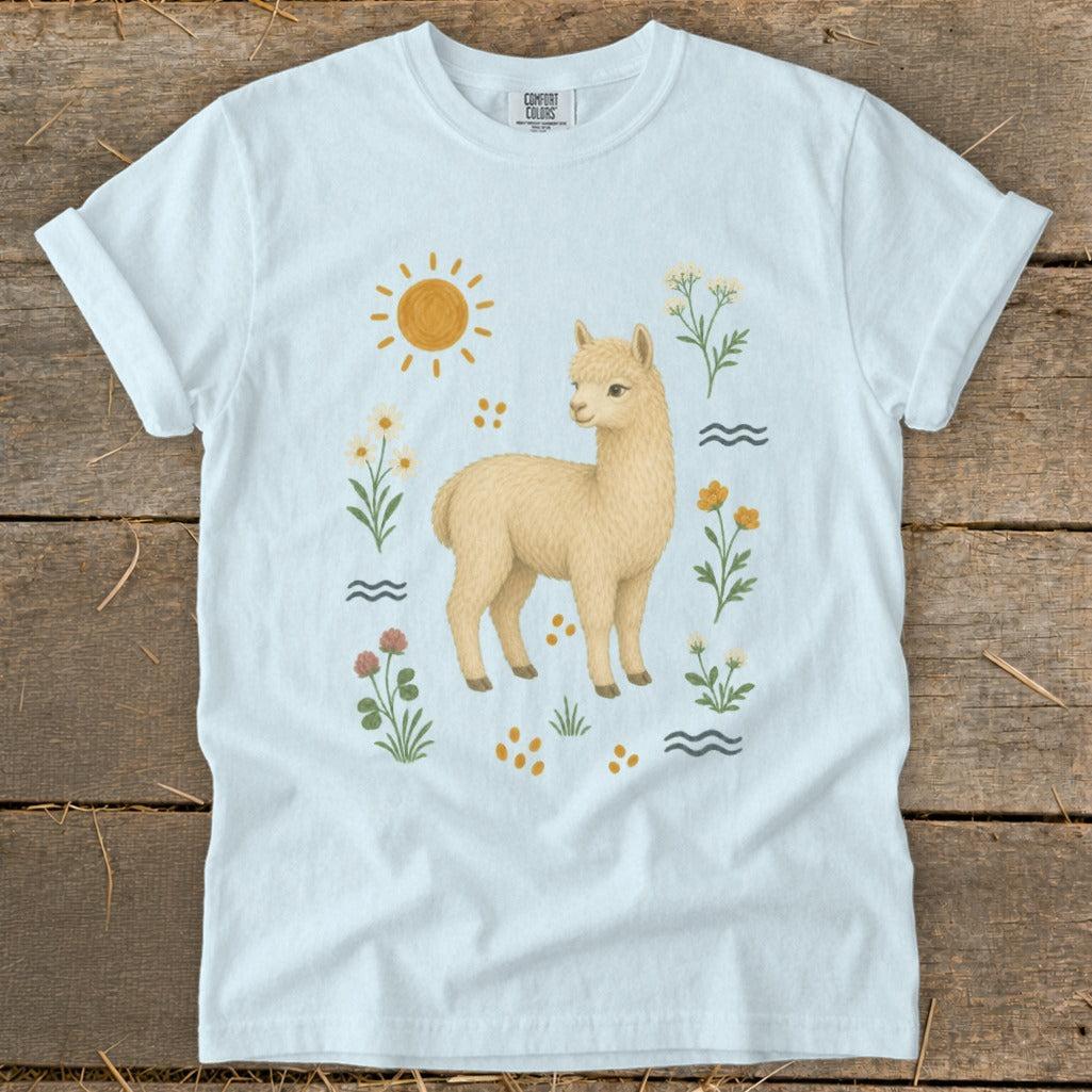 Folk Art Llama Signature Tee