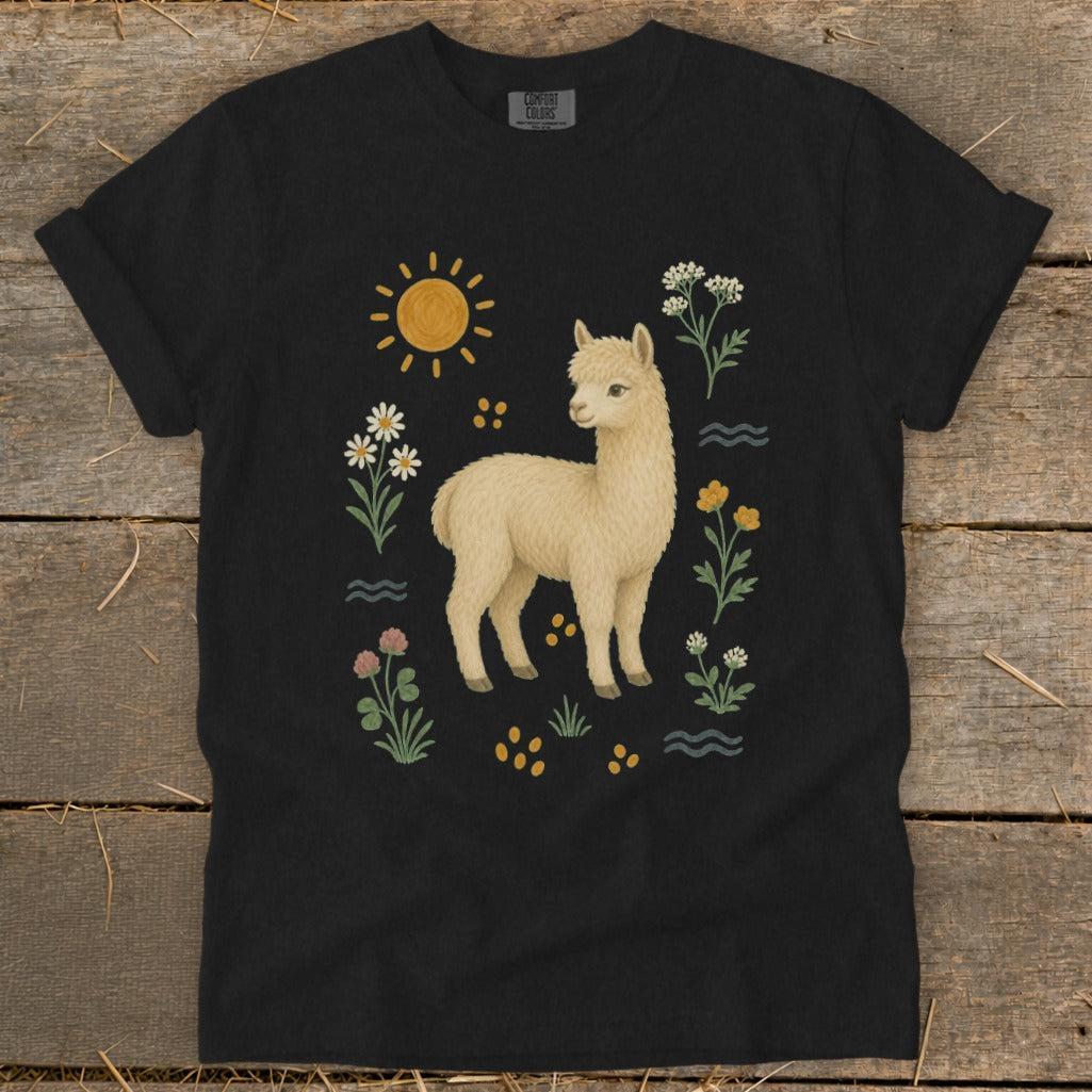 Folk Art Llama Signature Tee