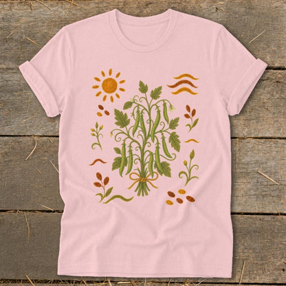 Folk Art Peas Softstyle Tee