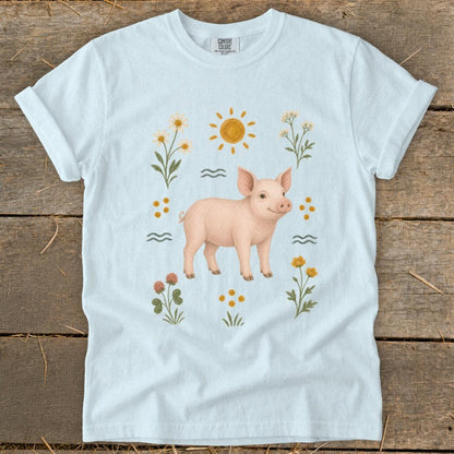 Folk Art Pig Signature Tee