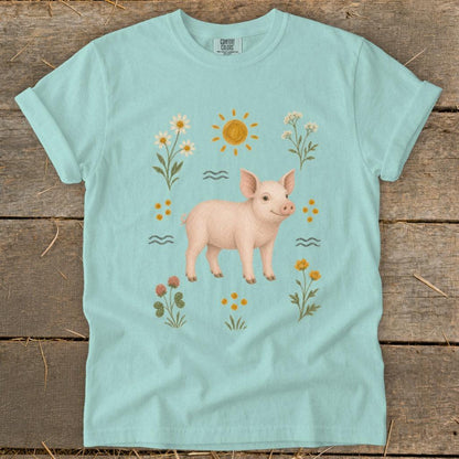 Folk Art Pig Signature Tee