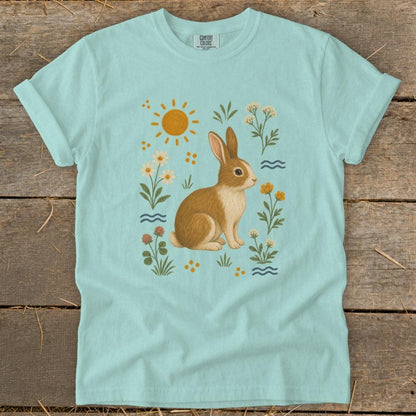Folk Art Rabbit Signature Tee