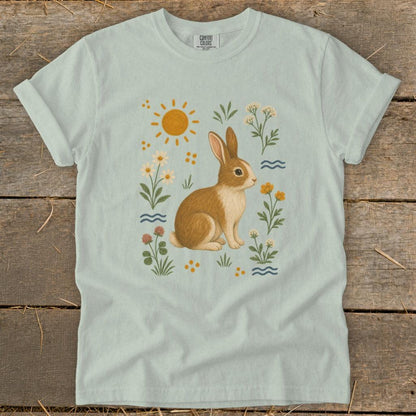 Folk Art Rabbit Signature Tee