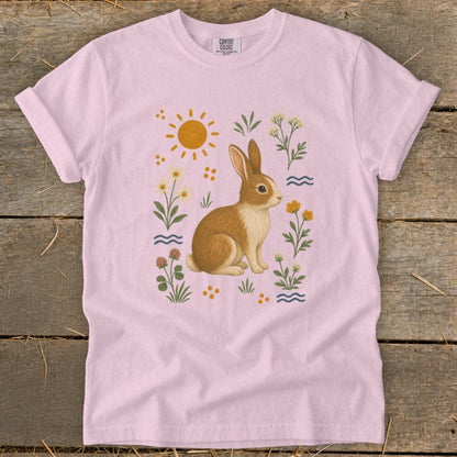 Folk Art Rabbit Signature Tee