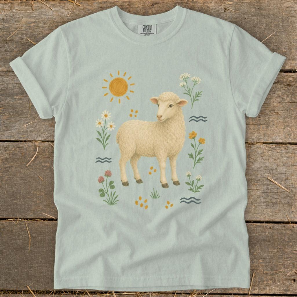 Folk Art Sheep Signature Tee