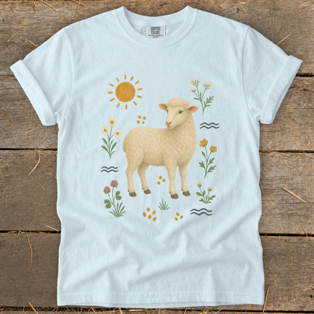 Folk Art Sheep Signature Tee