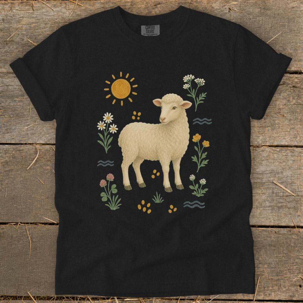 Folk Art Sheep Signature Tee