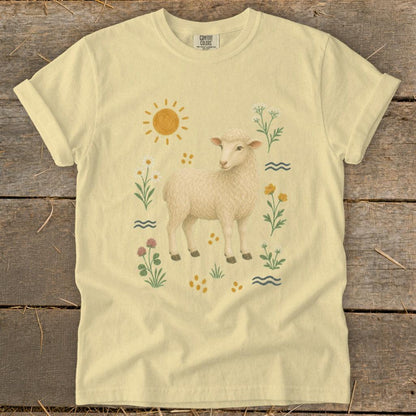 Folk Art Sheep Signature Tee