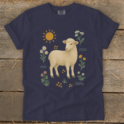 Folk Art Sheep Signature Tee