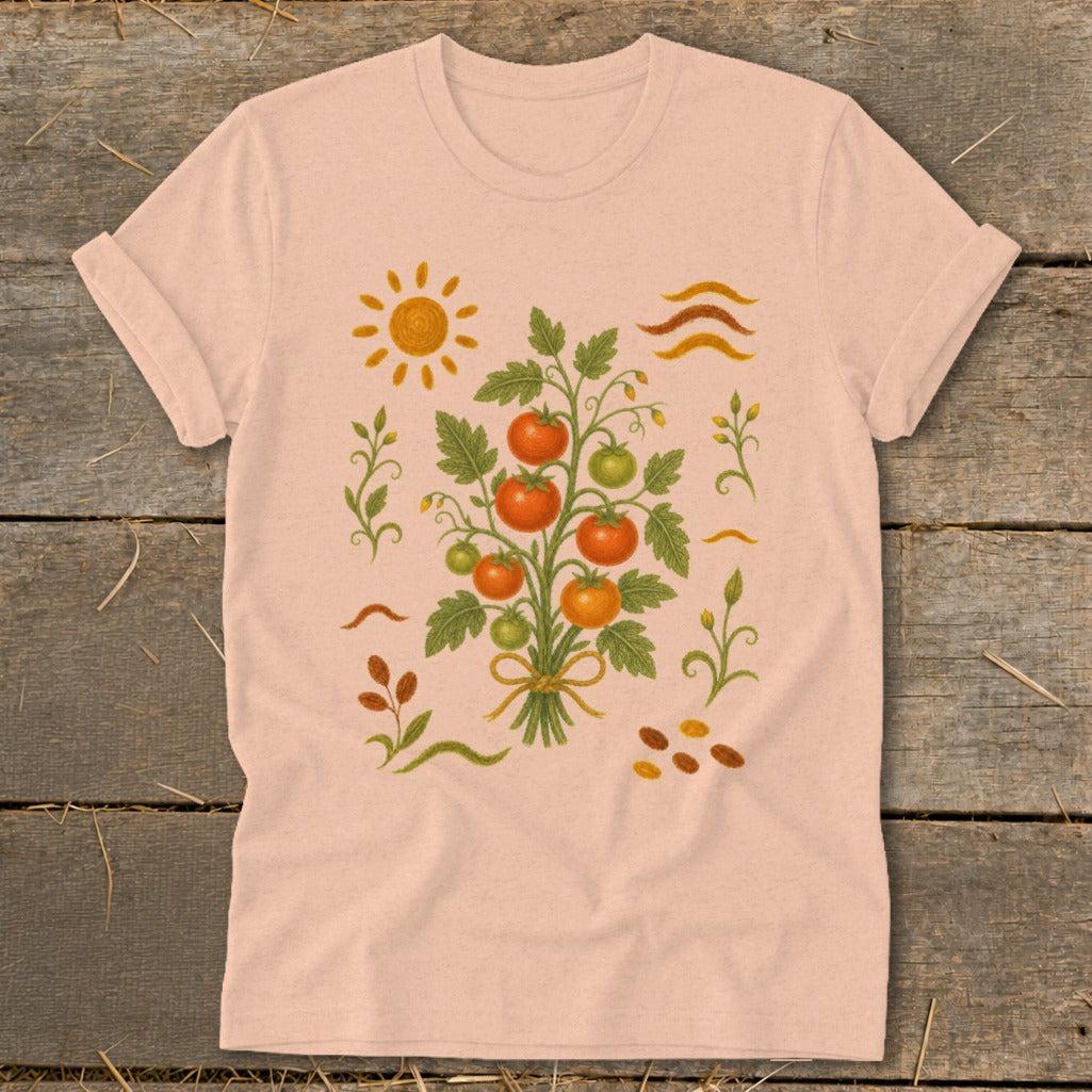 Folk Art Tomatoes Softstyle Tee