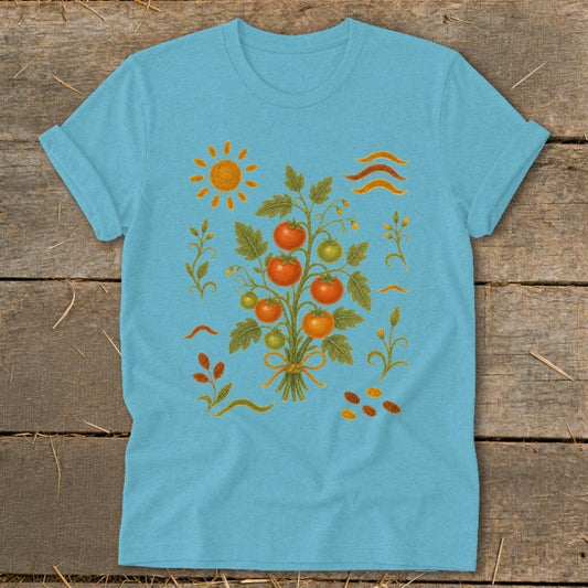 Folk Art Tomatoes Softstyle Tee