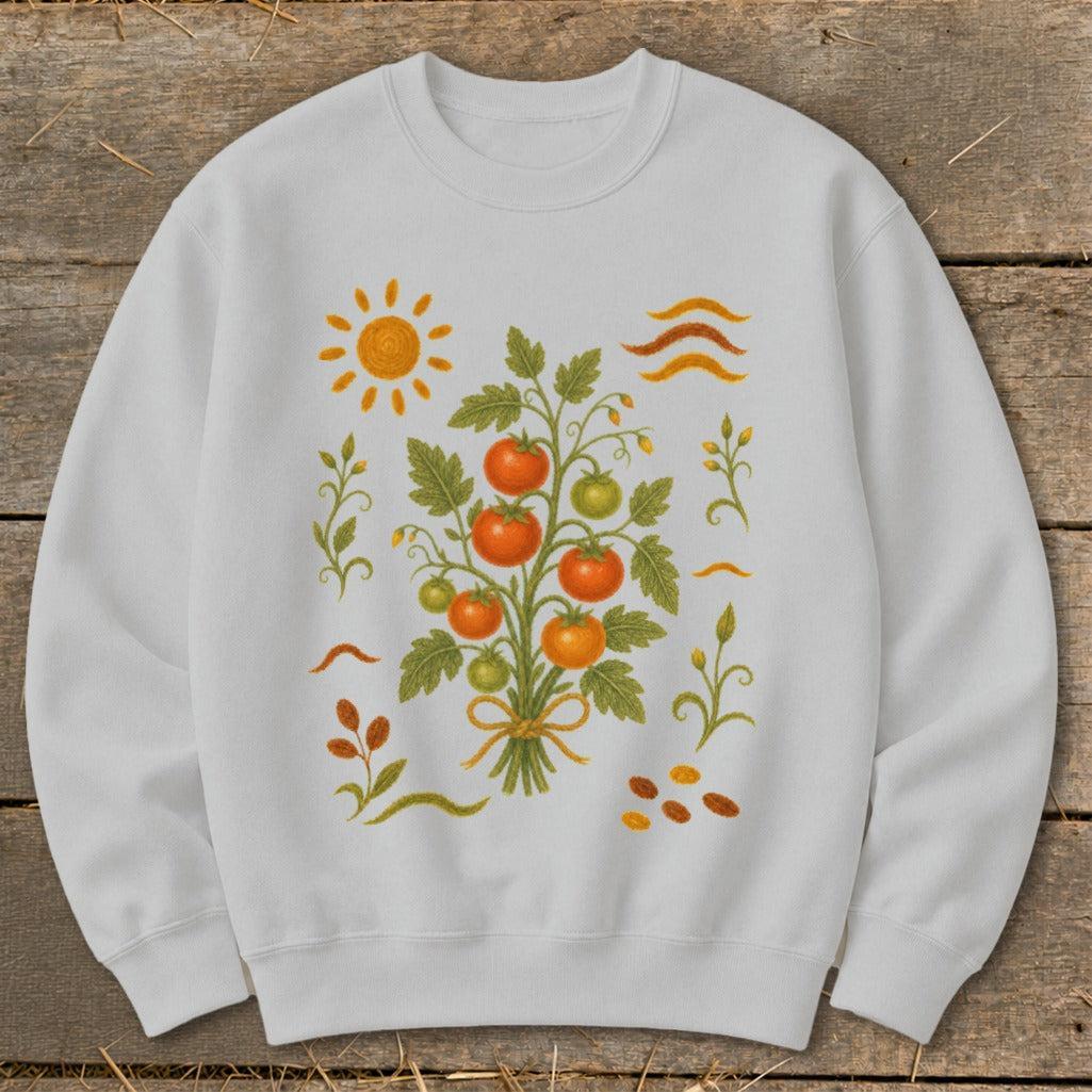 Folk Art Tomatoes Sweatshirt