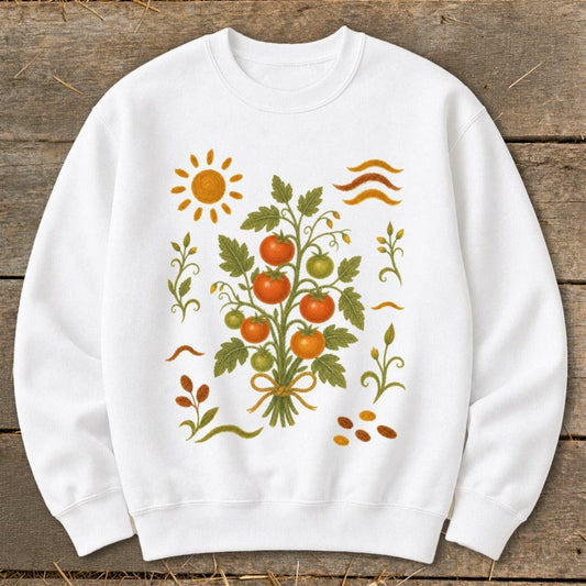 Folk Art Tomatoes Sweatshirt