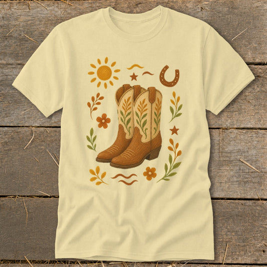Folk Art Western Classic Tee