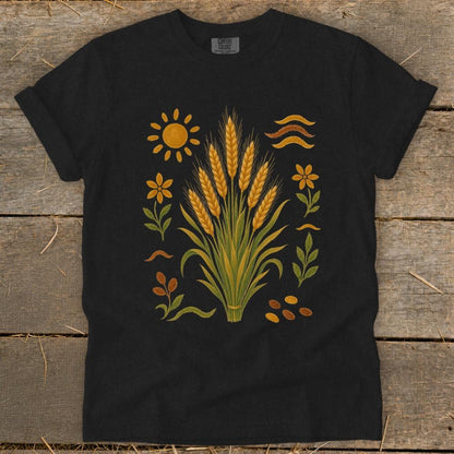 Folk Art Wheat Signature Tee